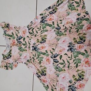 Posh Peanut Floral dress 2t